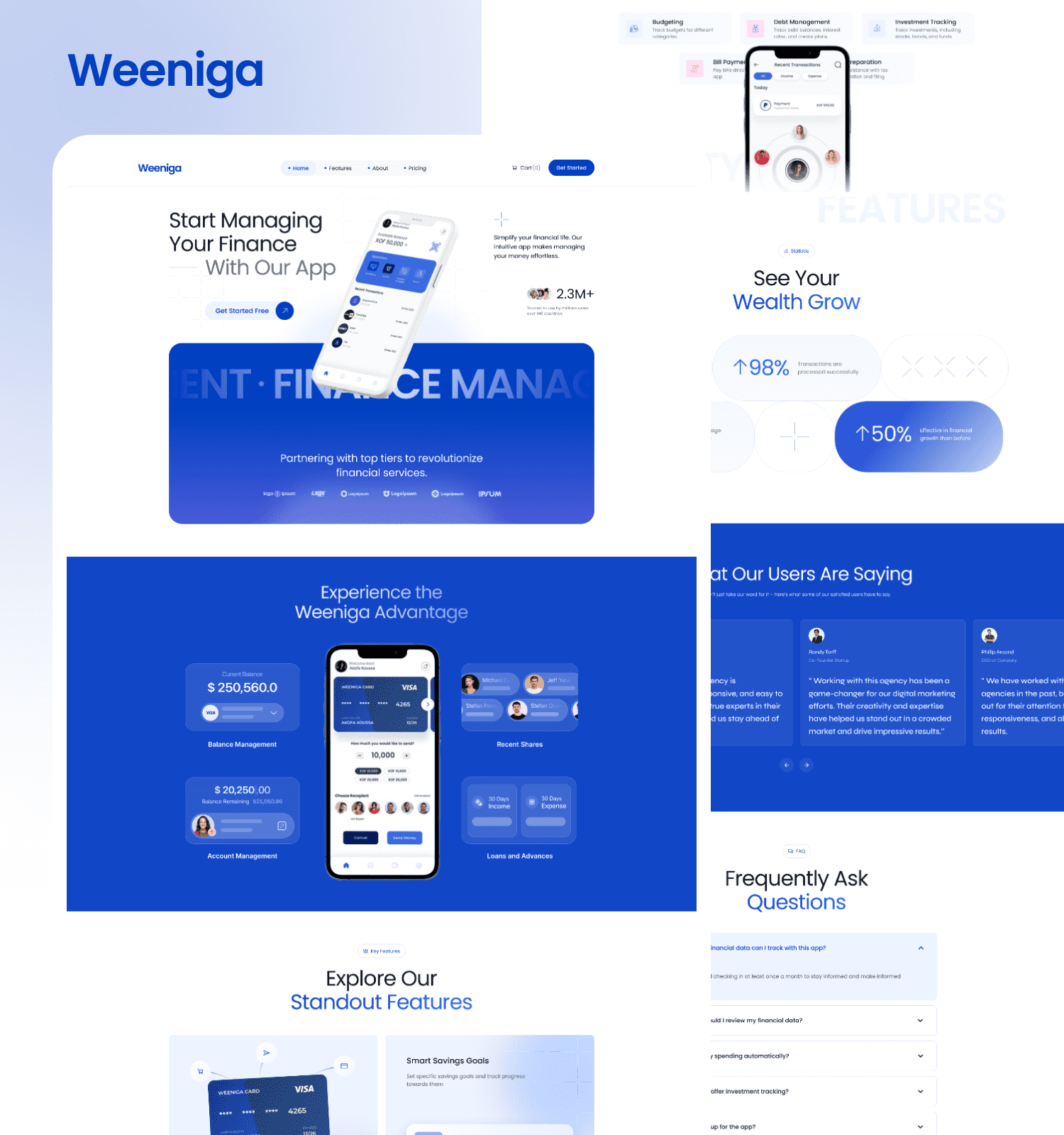 Weeniga Finance App